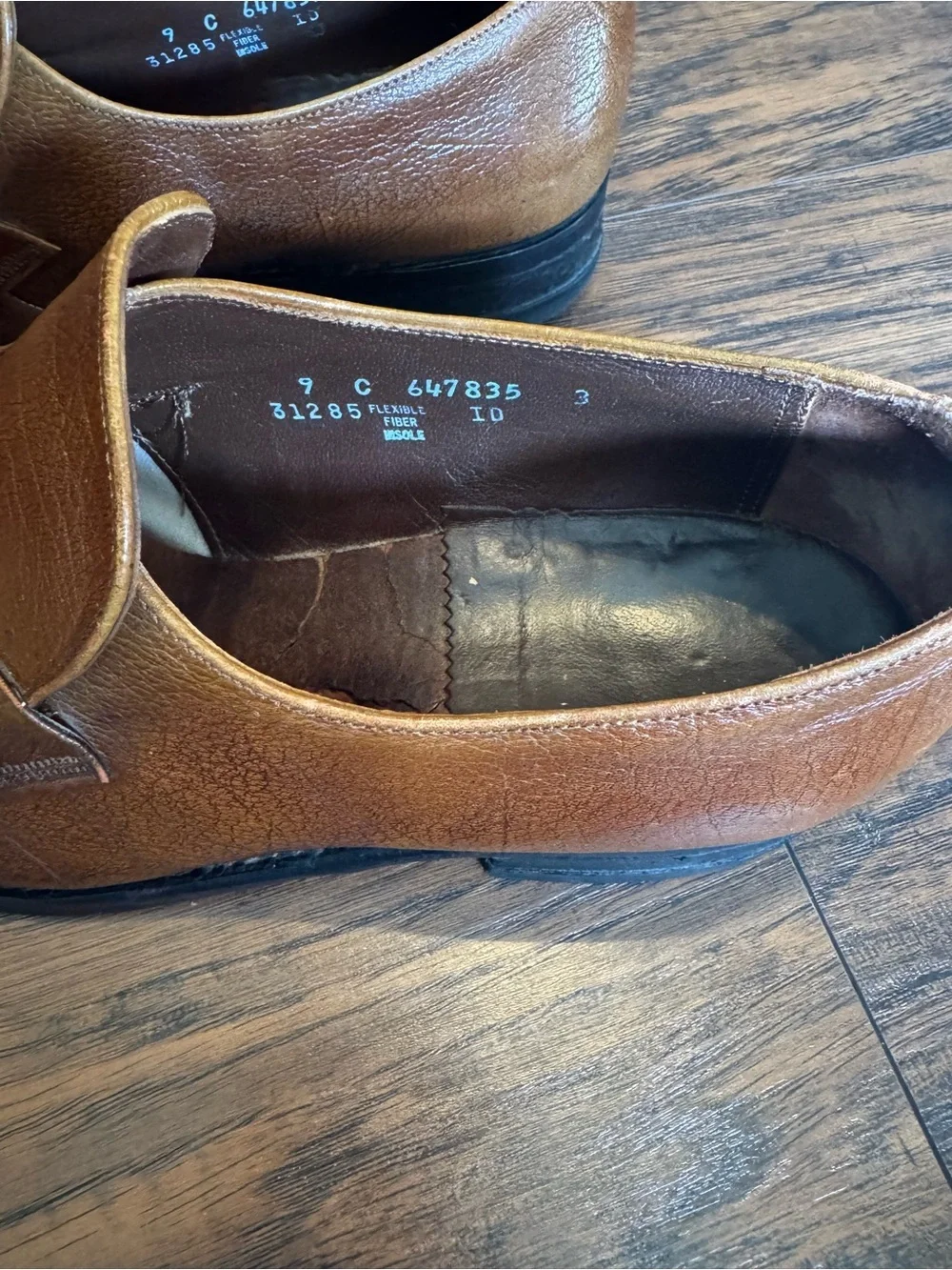 Vintage Florsheim Imperial leather loafers